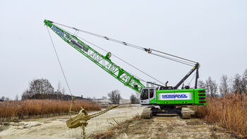 SENNEBOGEN Seilbagger 655 E Kiesgewinnung Schleppschaufel